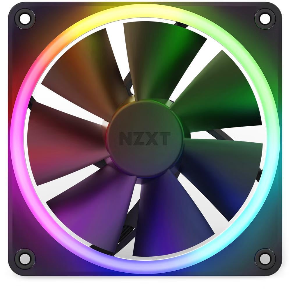 Вентилятор NZXT F120 RGB Black (RF-R12SF-B1)