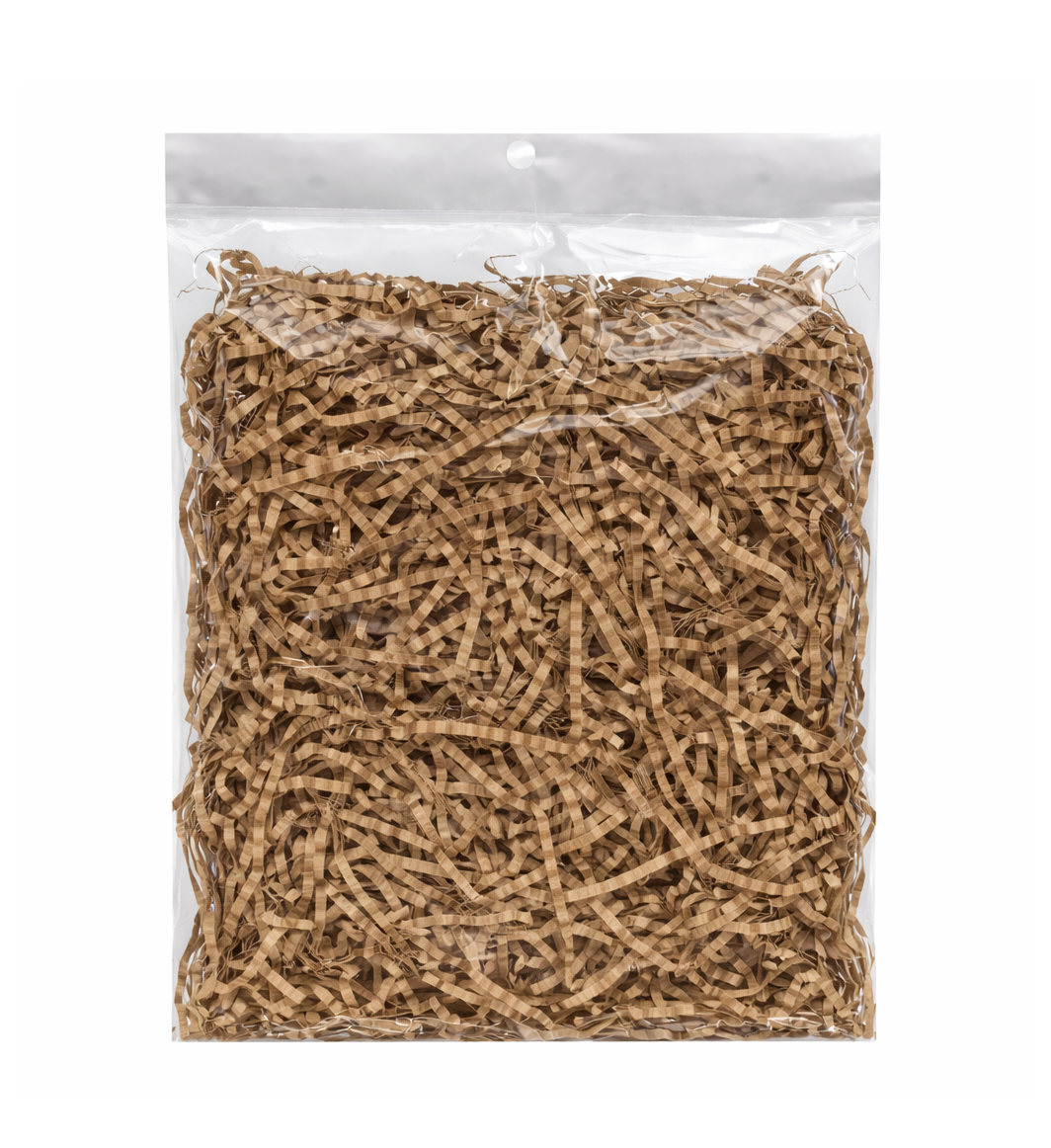 Декоративный бумажный наполнитель для подарочных коробок 50 г Коричневый (R96456) Декоративный бумажный наполнитель для подарочных коробок 50 г Коричневый (R96456)