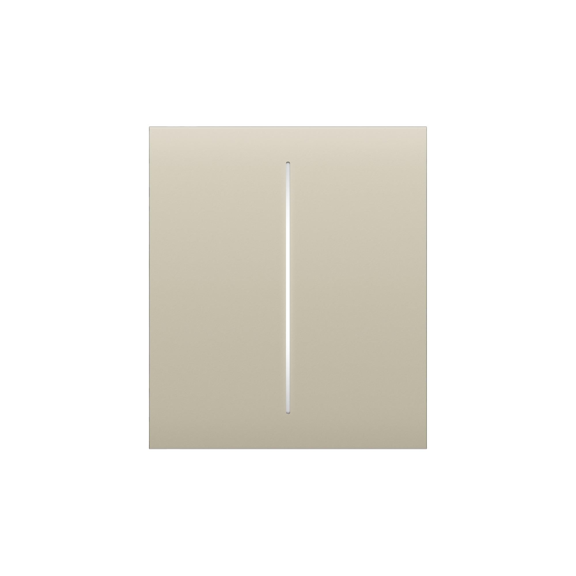 Кнопка центральная для двухклавишного выключателя Ajax CenterButton 2-Gang Ivory (16937)