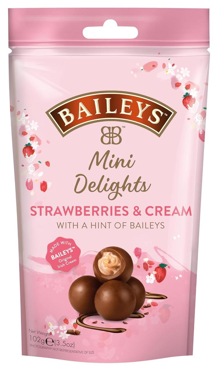 Конфеты шоколадные Baileys Chocolate Mini Delights Strawberries Cream 102 г (1641067487)