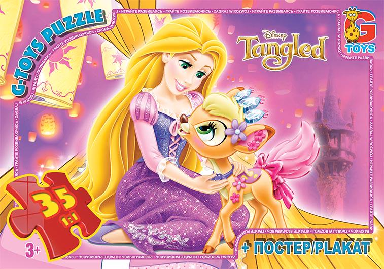 Пазли G-Toys "Рапунцель" 35 деталей (TA010)