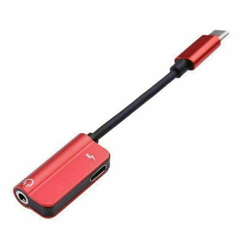 Переходник сплиттер 2в1 USB-C Type C в 3,5 мм Jack AUX Audio (961749594)