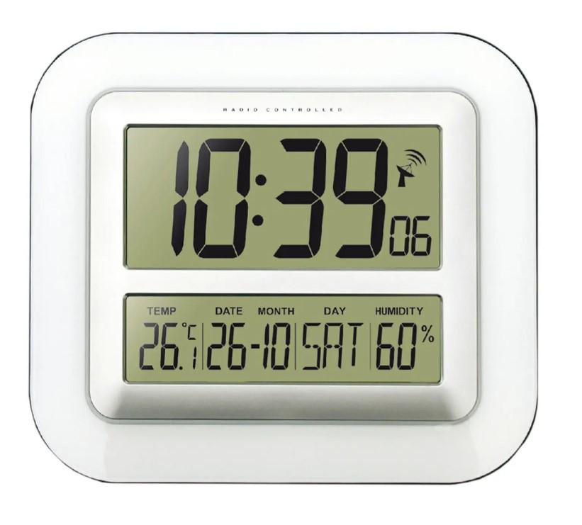 Годинник настінний Technoline WS8006 Silver (DAS301789) - фото 2 Годинник настінний Technoline WS8006 Silver (DAS301789) - фото 2