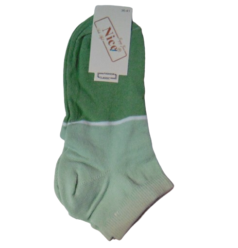 Носки женские короткие Nice р. 36-41 Зеленый (2065140035)