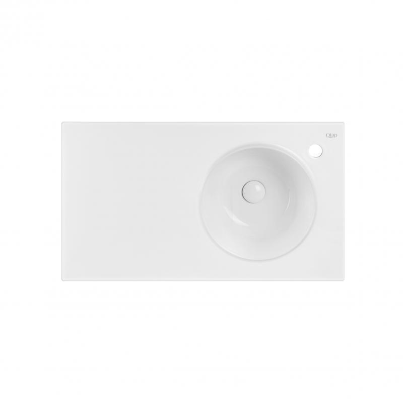 Раковина Q-tap Virgo QT1811FL8130ARRW с донным клапаном