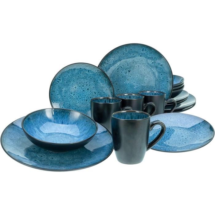Столовий сервіз Creatable 16 пр. Синій (33494318)