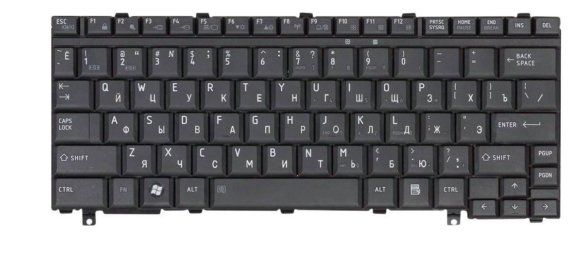 Клавиатура для ноутбука Toshiba Satellite U300 Black