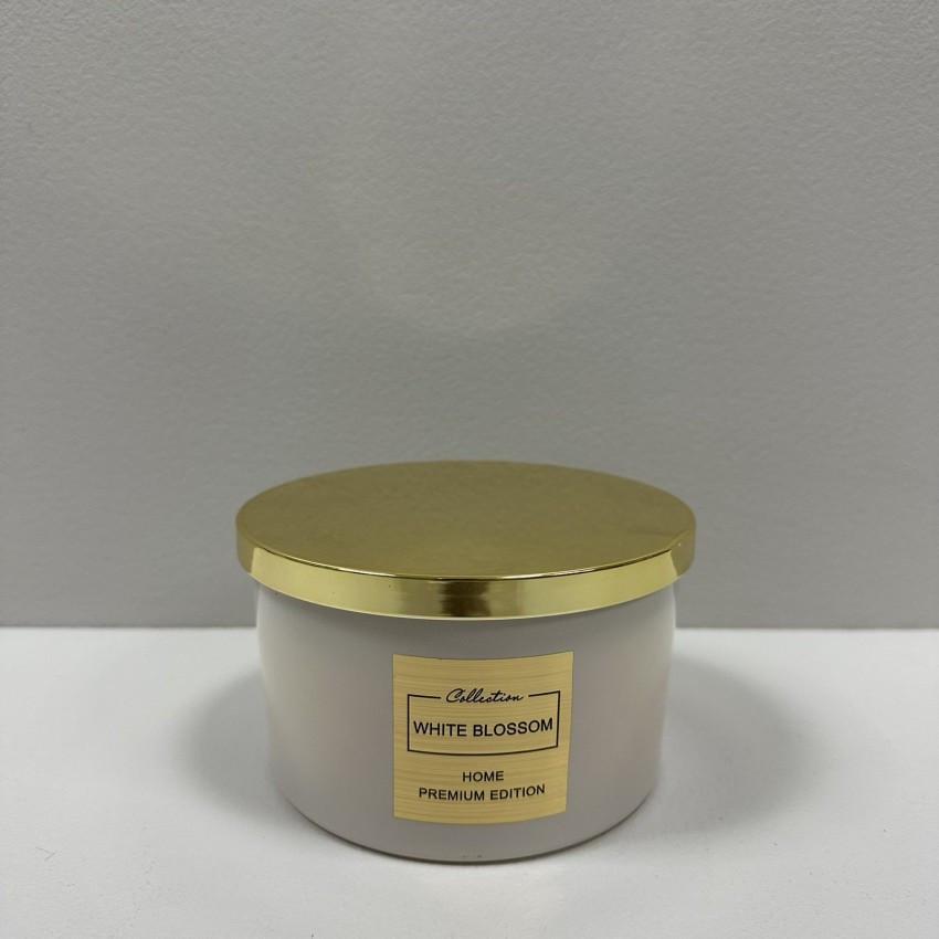 Аромасвеча Home Premium Edition 13,5х8 см Бежевый (79667 )