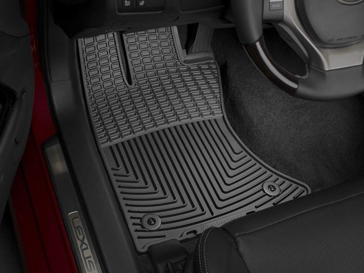 Коврики автомобильные передние резиновые WeatherTech W279 Lexus GS 2013 Черный (1945752185)