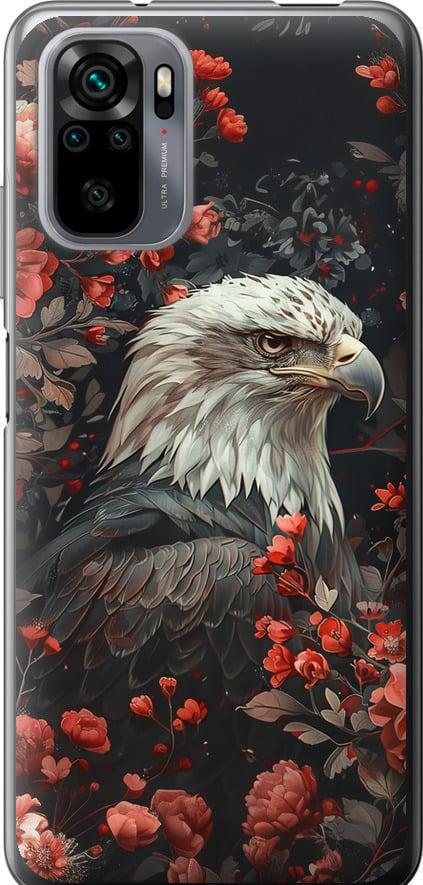 Чехол на Xiaomi Redmi Note 10 Цветочный страж (6102u-2277-42517)