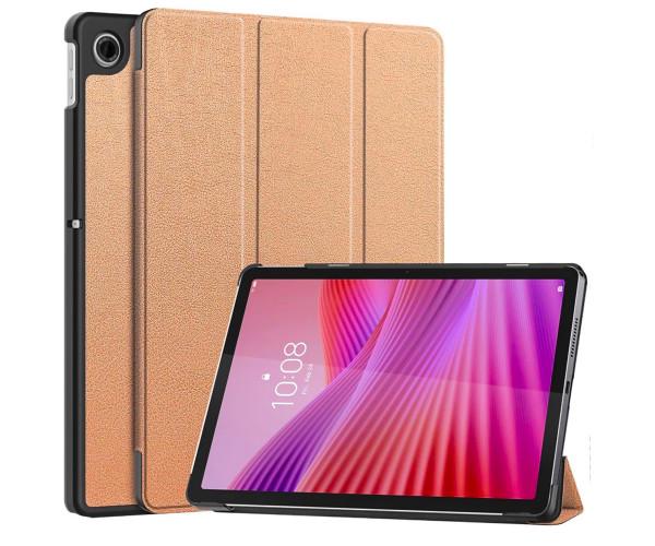 Чехол-книжка Custer Magnet Flip Cover для Lenovo Tab 10,1 TB311XU 2025 Розово-золотой