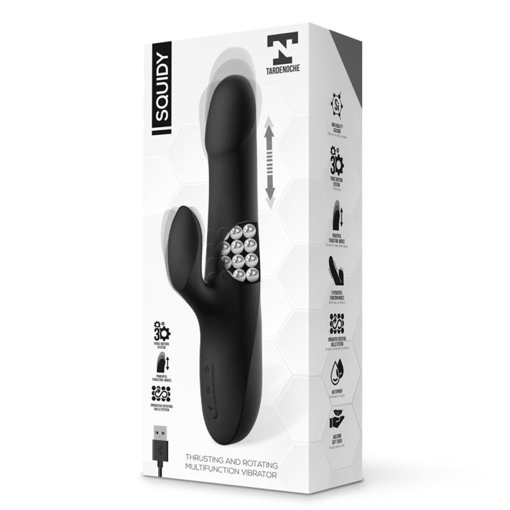 Вибратор для женщин Squidy Vibe Thrusting Movement Rotating Beads Вибратор для женщин Squidy Vibe Thrusting Movement Rotating Beads