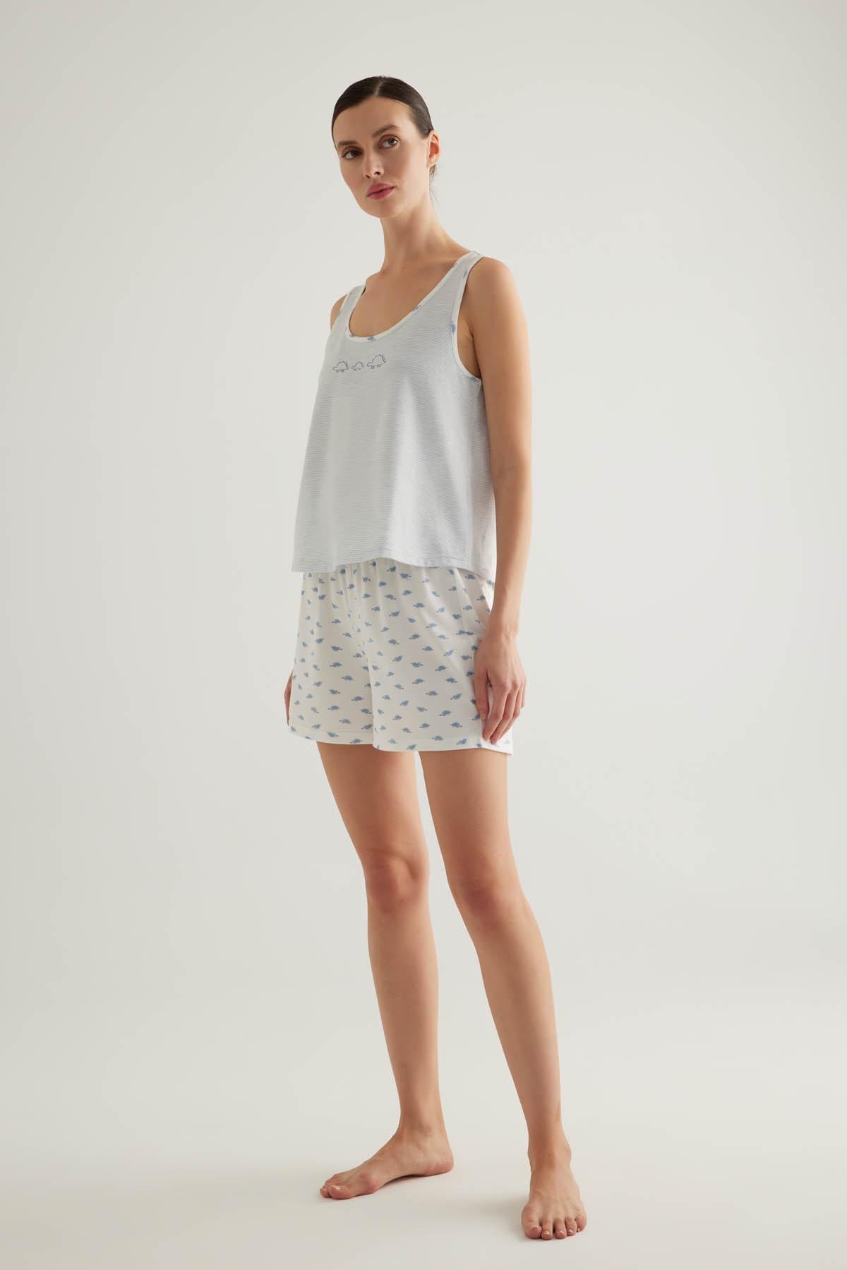 Пижама женская HAYS 50115 S Mavi Cizgili (CN38259)