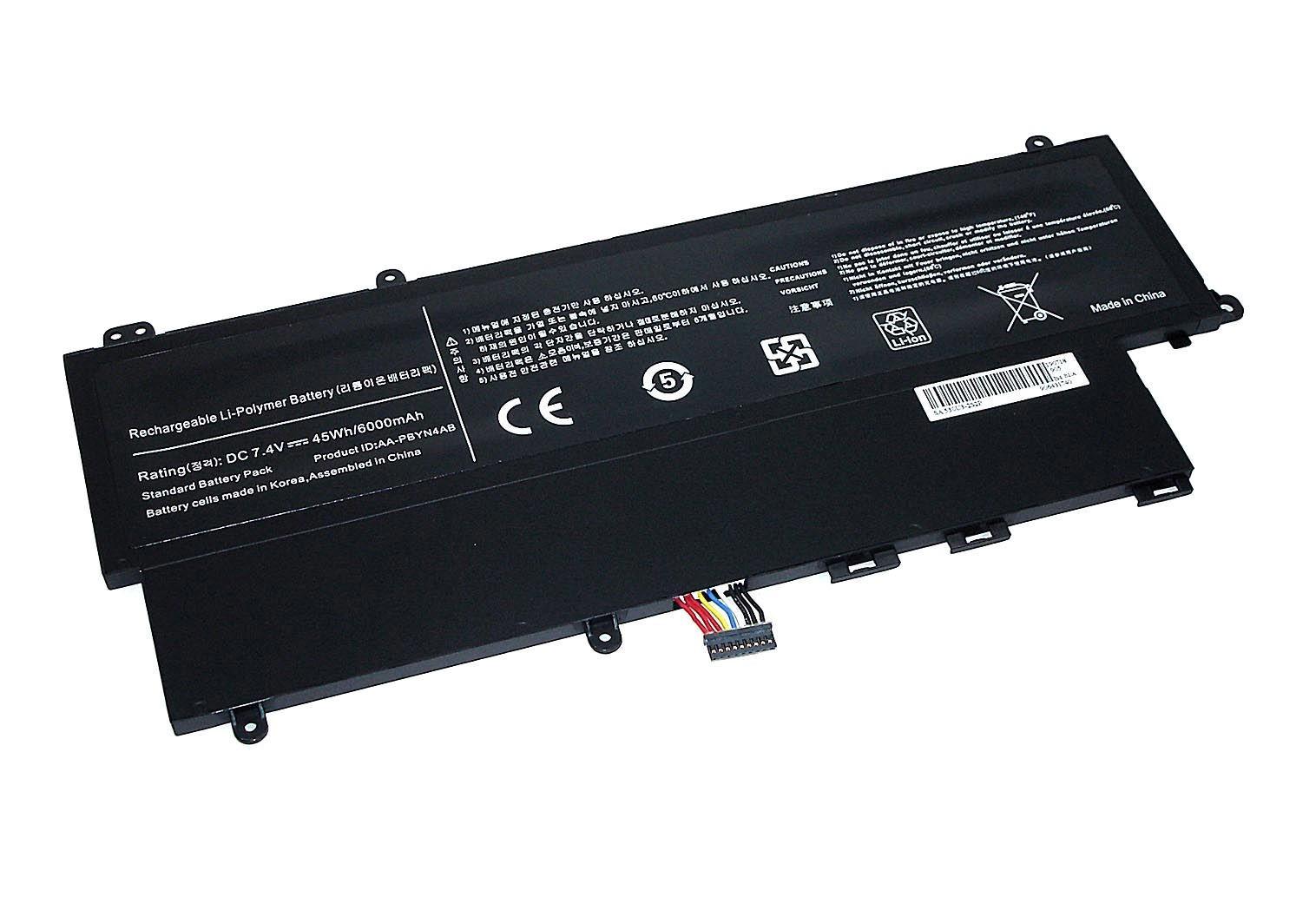 Аккумуляторная батарея для ноутбука Samsung AA-PBYN4AB 530U3B/530U3C 7,4V 5400 mAh OEM (col79010997)