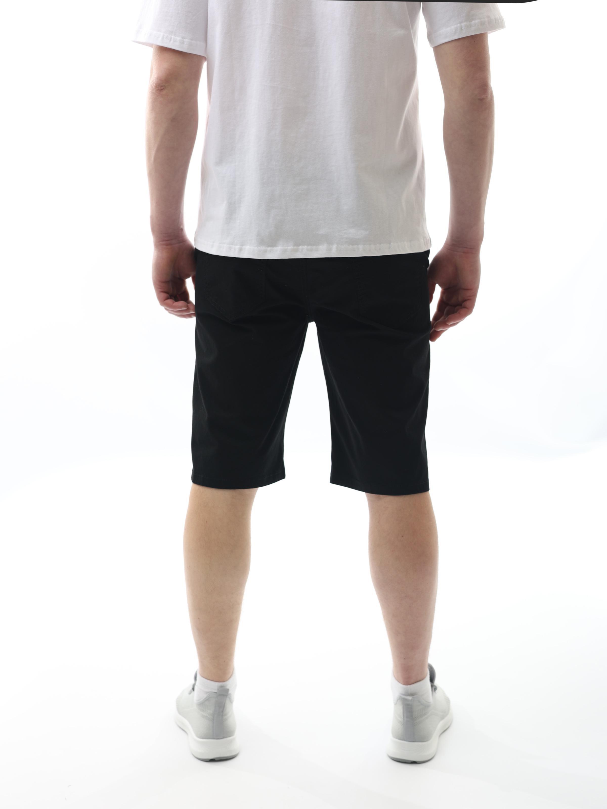 Шорты мужские est. 1991 р. 33 Черный (277942-33) - фото 4