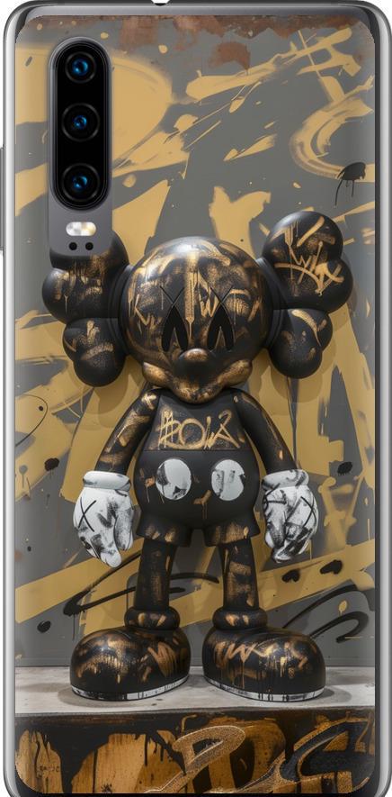 Чехол на Huawei P30 Bronze kaws (6097u-1622-42517)