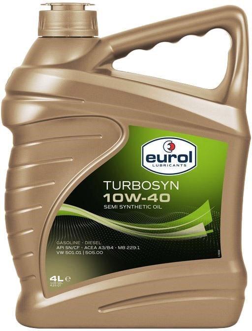 Моторна олива Eurol Turbosyn A3/B4 SN/CF 10W-40 4 л (001863)