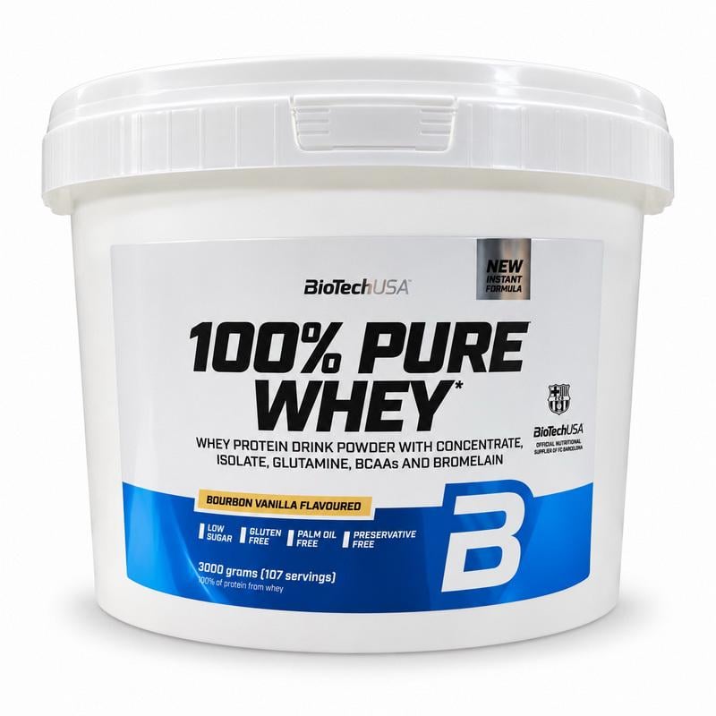 Протеин BioTech 100% Pure Whey 3 кг Шоколад