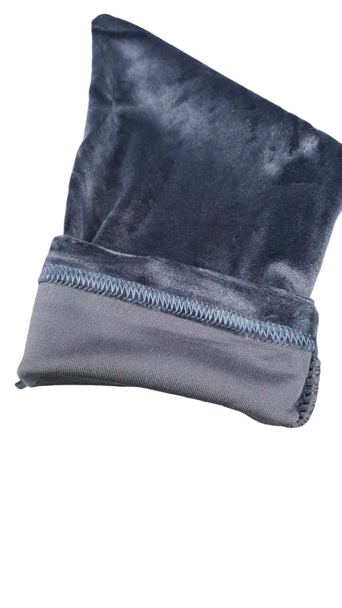 Костюм женский велюровый домашний L Синий - фото 3