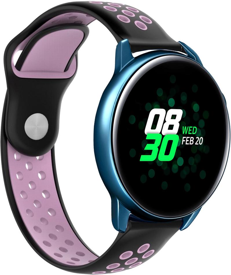 Ремінець Sport для Galaxy Watch Active Pink Black (13391-49)