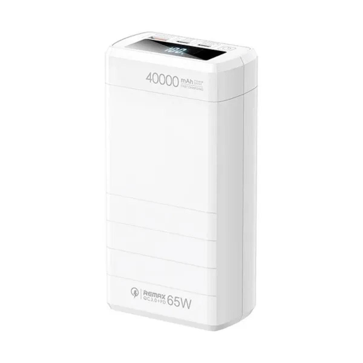 Повербанк Remax RPP-310 USB Type-C быстрая зарядка 40000 mAh 65W Белый (RPP310W)