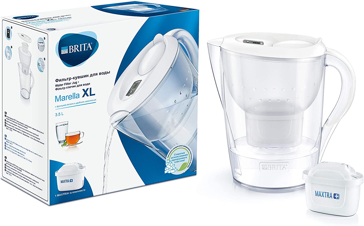 Фильтр-кувшин Brita Marella XL Белый - фото 2