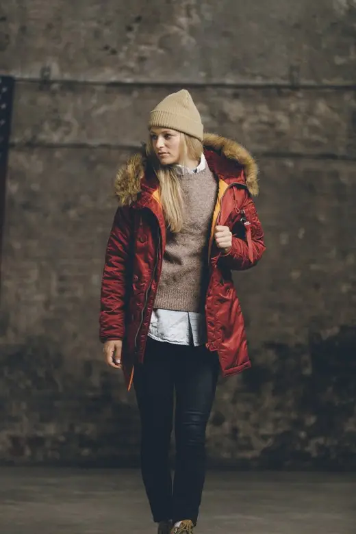 Куртка аляска Alpha Industries N-3B W Parka L Commander Red (WJN44502C1CRL) - фото 7