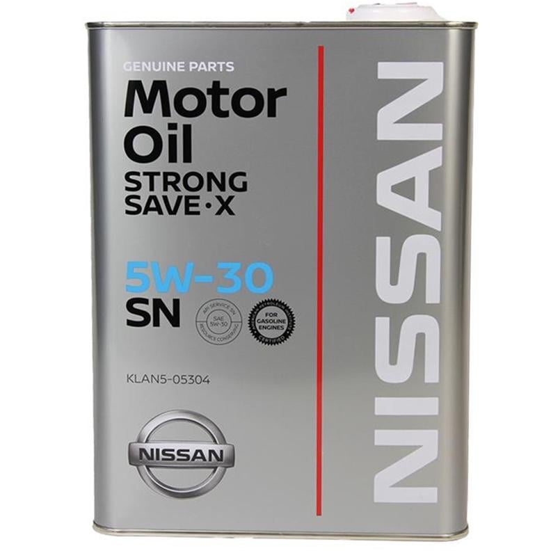 Моторное масло Nissan SN Strong Save X 5W-30 4 л (KLAN5-05304)