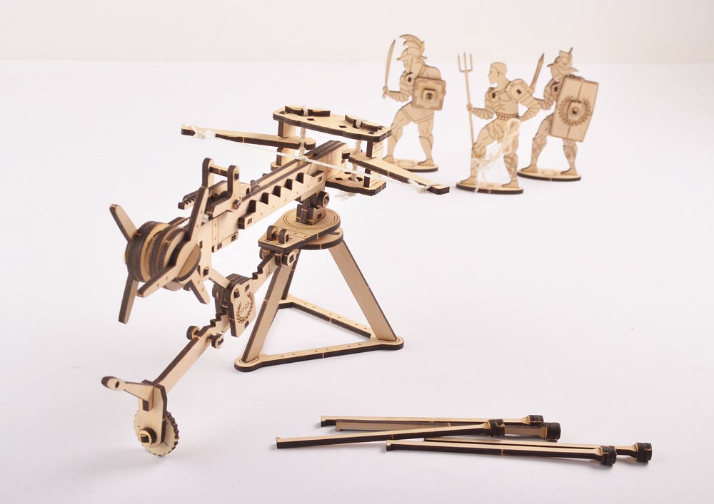 Конструктор 3DBRT Римська Баллиста Скорпіон Механічний пазл