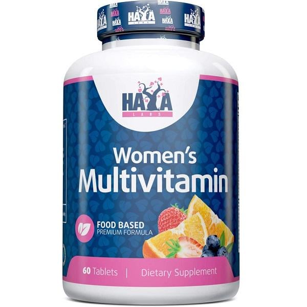 Вітамінно-мінеральний комплекс для жінок Haya Labs Food Based Women's Multi 60 Tabs