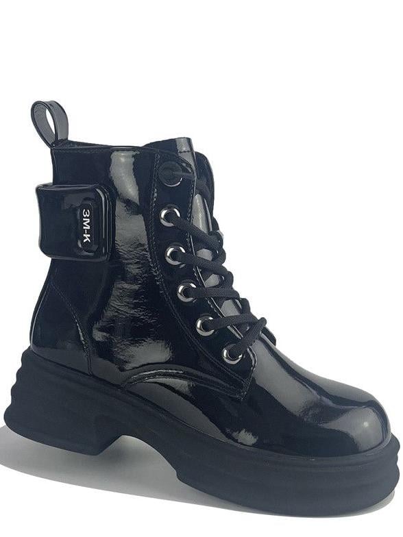 Ботинки зимние на овчине Jong Golf CN40378-30 р. 34 Черный