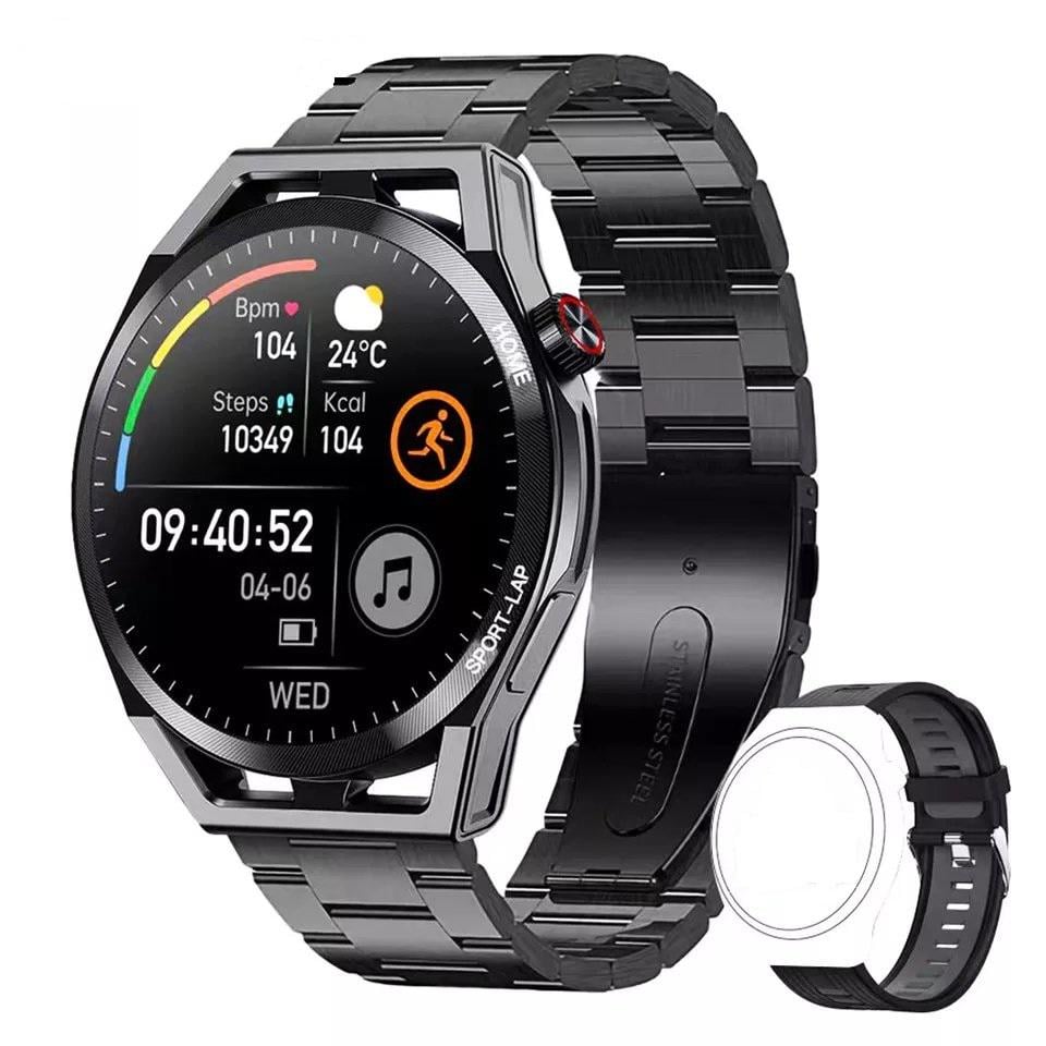 Смарт-годинник LEMFO LF31 тонометр/пульсоксиметр/розмова 2 ремінці Black - фото 3 Смарт-годинник LEMFO LF31 тонометр/пульсоксиметр/розмова 2 ремінці Black - фото 3