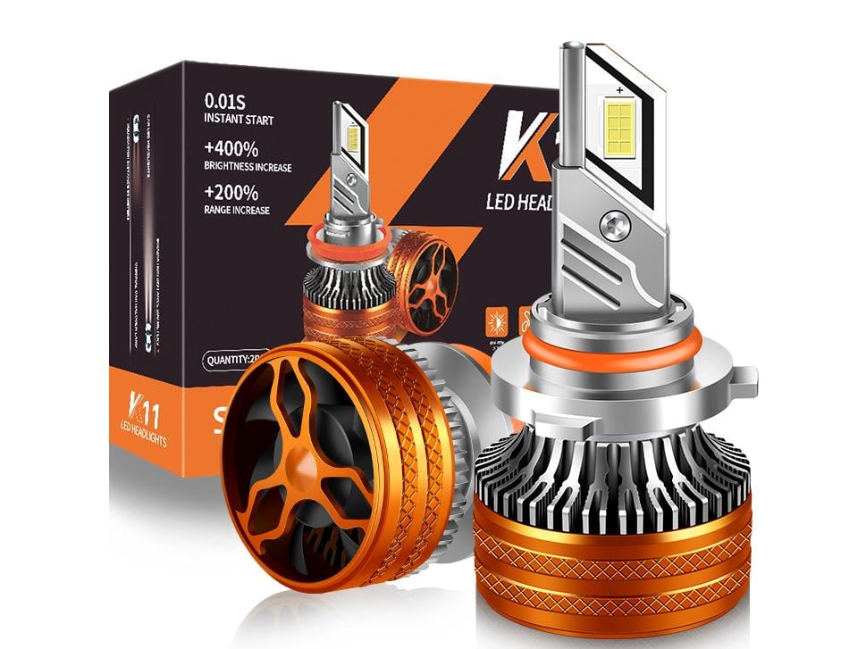 Лампи автомобільні LED Chip H3 80 W/13000Lm/6000K 3570 9-16 V K11