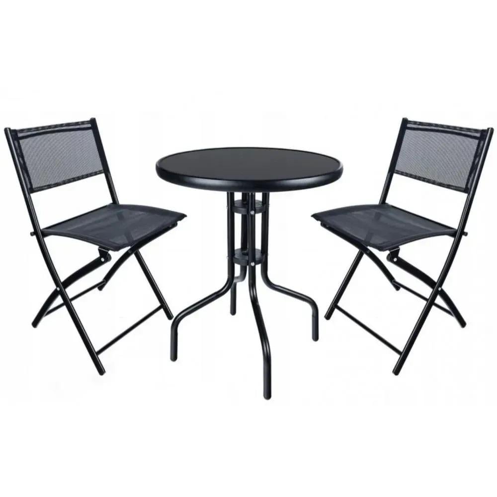 Комплект садовой мебели стол и 2 кресла (381185)