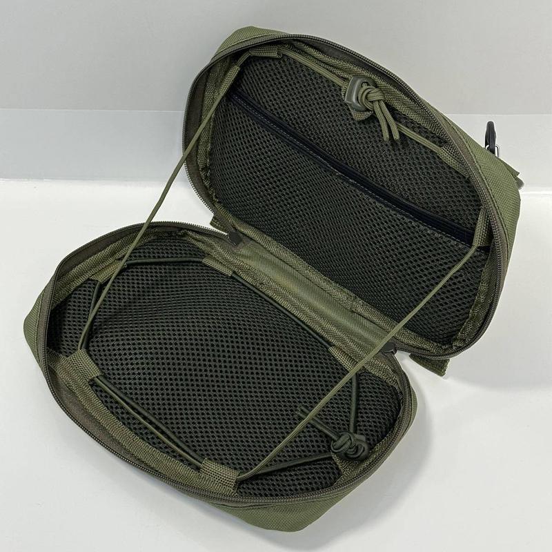 Подсумок для планшета M-KET защитный чехол с ремнем и MOLLE d 8,5 Оливковый - фото 3