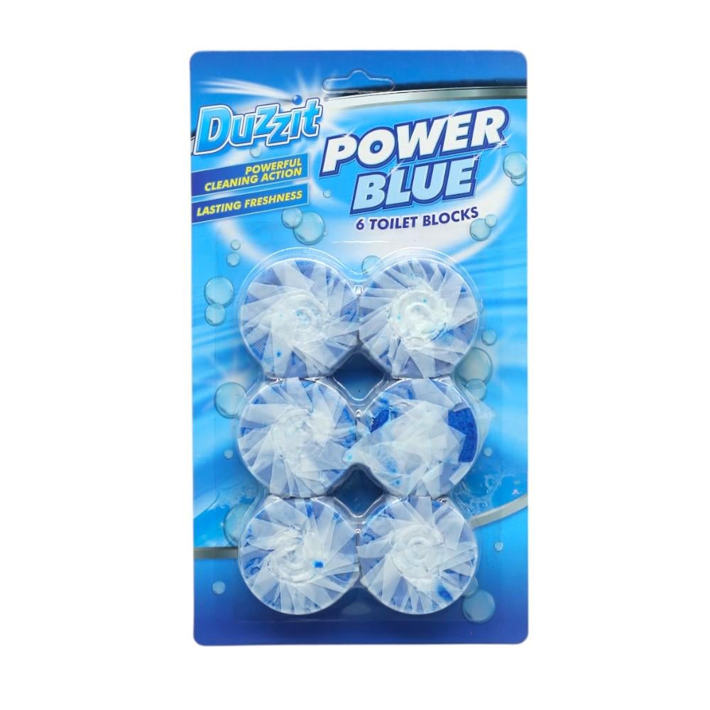 Пігулки для зливного бачка Duzzit Power Blue 6 шт. (НФ-00008939)