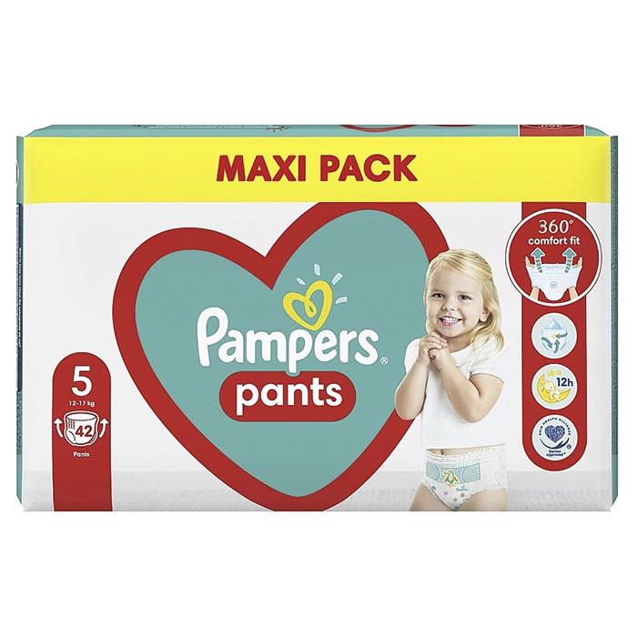 Підгузки-трусики дитячі Pampers 5 12-17 кг 42 шт. (1962124076)