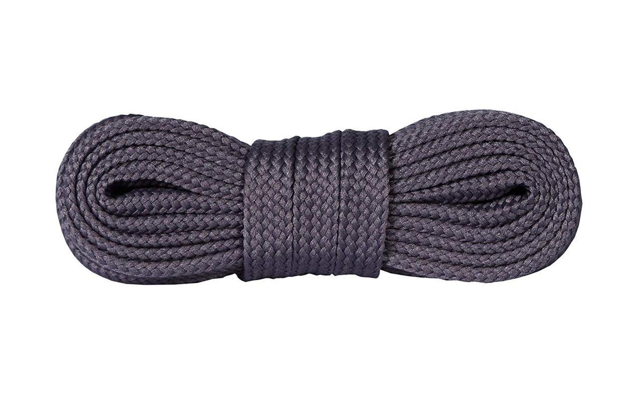 Шнурки для обуви плоские Kaps Sneakers Laces 120 см Серый