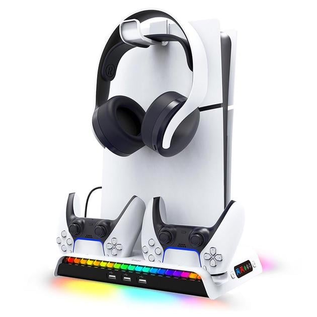 Док-станция Ipega PS5 Pro/Slim RGB Lights Multi functional charge stand PG-P5S006