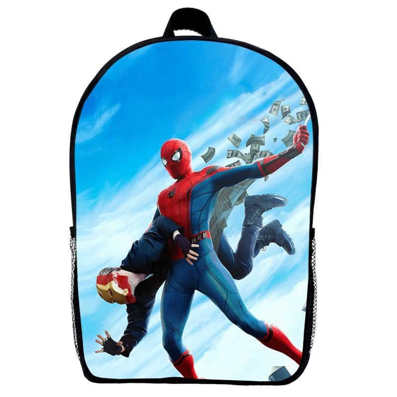 Школьный рюкзак Spider Men 022 39х27х14 см 14 л Черный (2305187709)