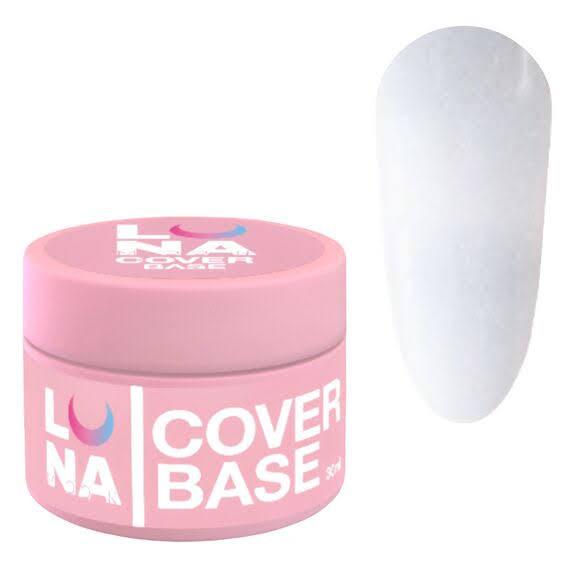 База камуфлирующая с шимером Luna Moon Cover Base #5 30 мл Молочный