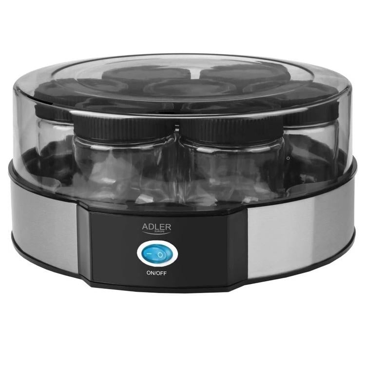 Йогуртниця Adler AD 4476 1400 мл 20 Вт 220 В Йогуртниця Adler AD 4476 1400 мл 20 Вт 220 В