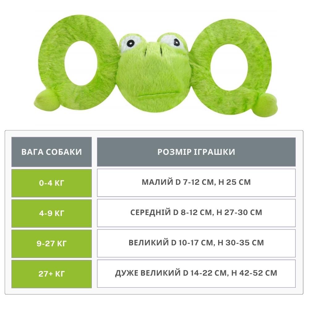 Игрушка-пищалка для собак JOLLY PETS Tug-a-Mal лягушонок 27-30 см (JTA23) - фото 2 Игрушка-пищалка для собак JOLLY PETS Tug-a-Mal лягушонок 27-30 см (JTA23) - фото 2