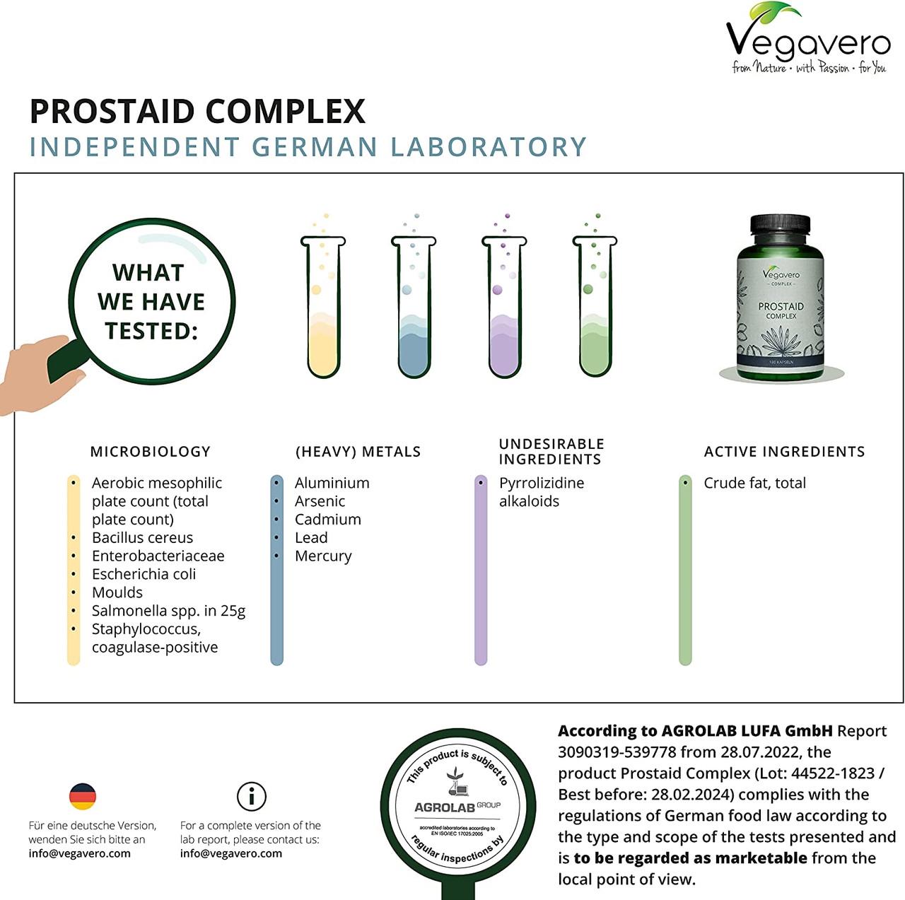 Здоров'я простати Vegavero Простаїд 120 капсул (500948970v) - фото 4