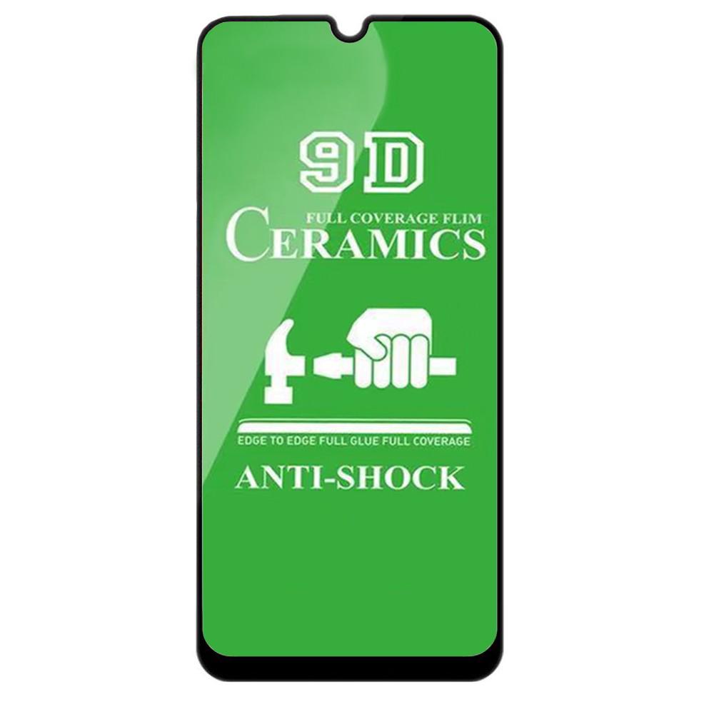 Защитное стекло Glass Ceramic для Samsung A40 Black (4450) - фото 1