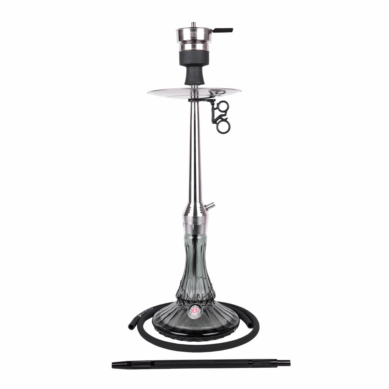 Кальян AMY Deluxe SS 35.01 Galactic Star на 1 персону 77 см Сріблястий/Чорний (1750742446)