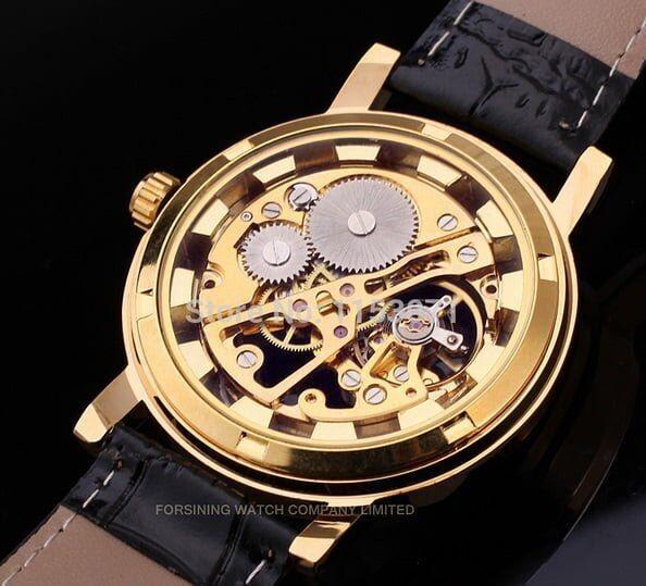 Годинник чоловічий Winner Gold механічний - фото 4 Годинник чоловічий Winner Gold механічний - фото 4