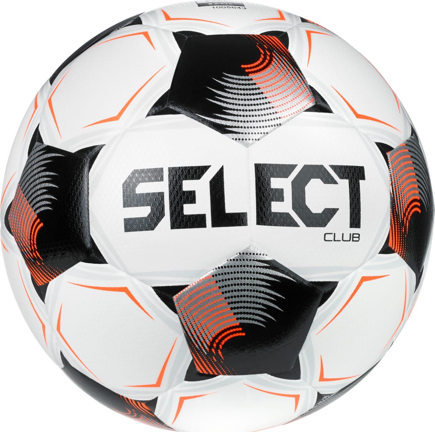 М'яч футбольний Select FB Club Fifa v26 р. 4 Білий/Чорний (086413-012 4)