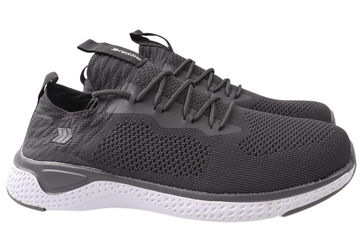 Кросівки чоловічі Restime з текстилю на низькому ходу на шнурівці р. 46 Сірий (155-21/22LK)