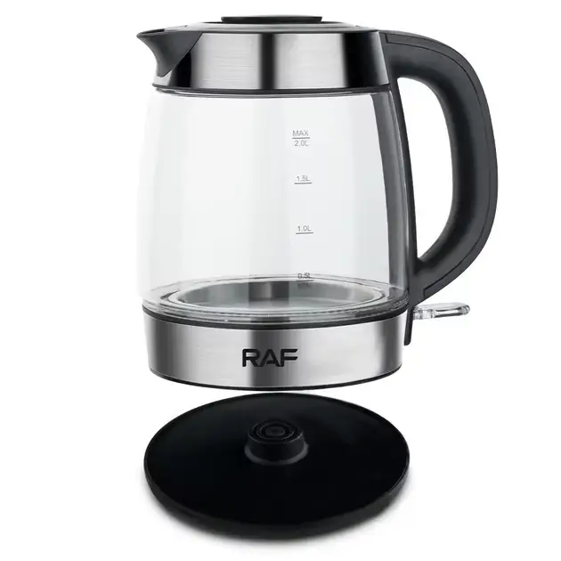Електричний кухонний скляний чайник на 2 л (RAF 7946) Електричний кухонний скляний чайник на 2 л (RAF 7946)